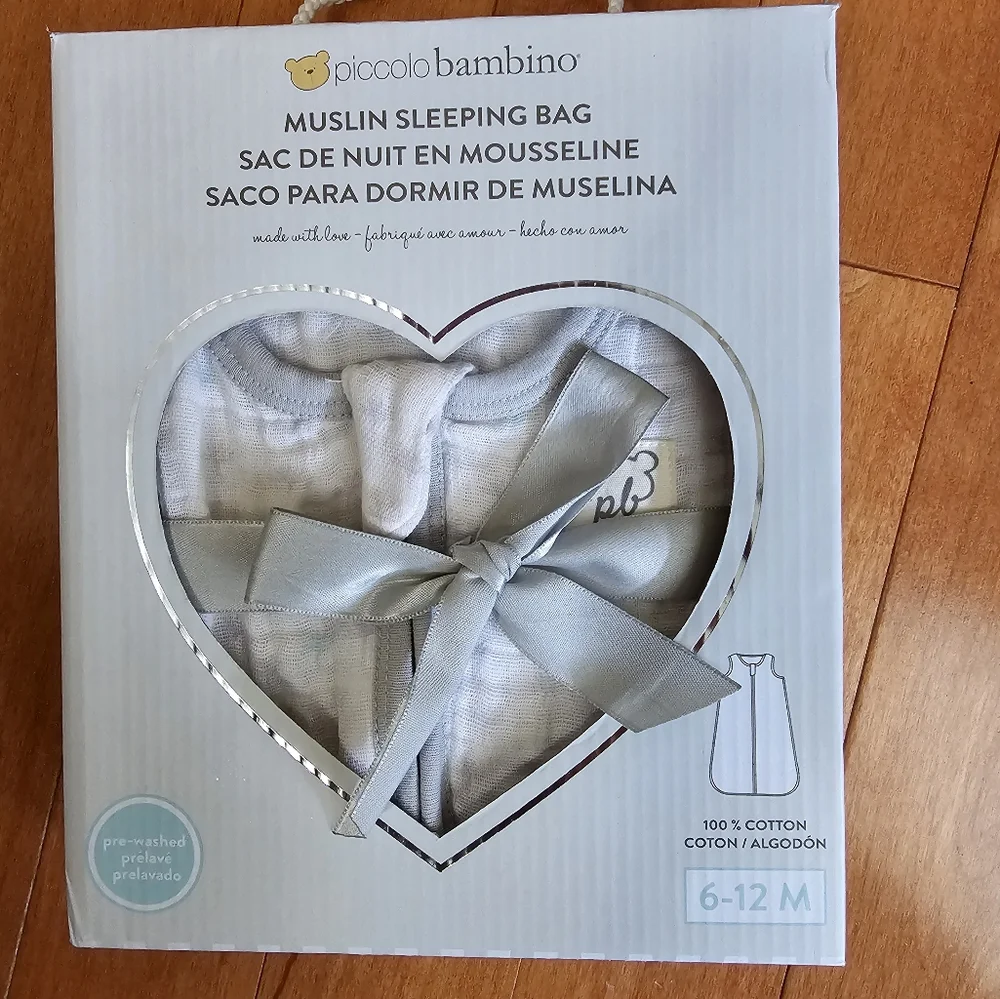 Piccolo Bambino Muslin Sleeping Bag (Sac) - Picture 2 of 2